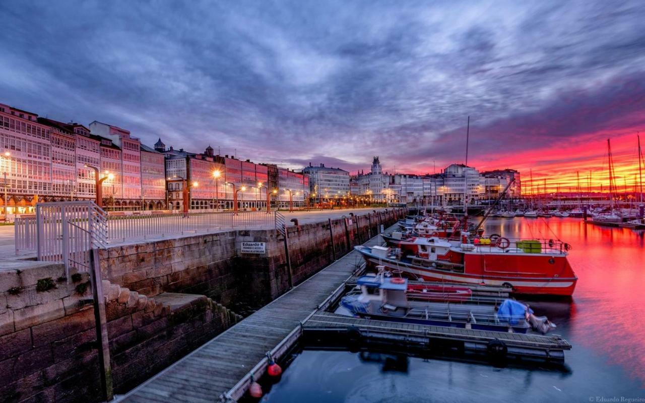 Apartament Apartamento En Pleno Centro A Coruña Zewnętrze zdjęcie