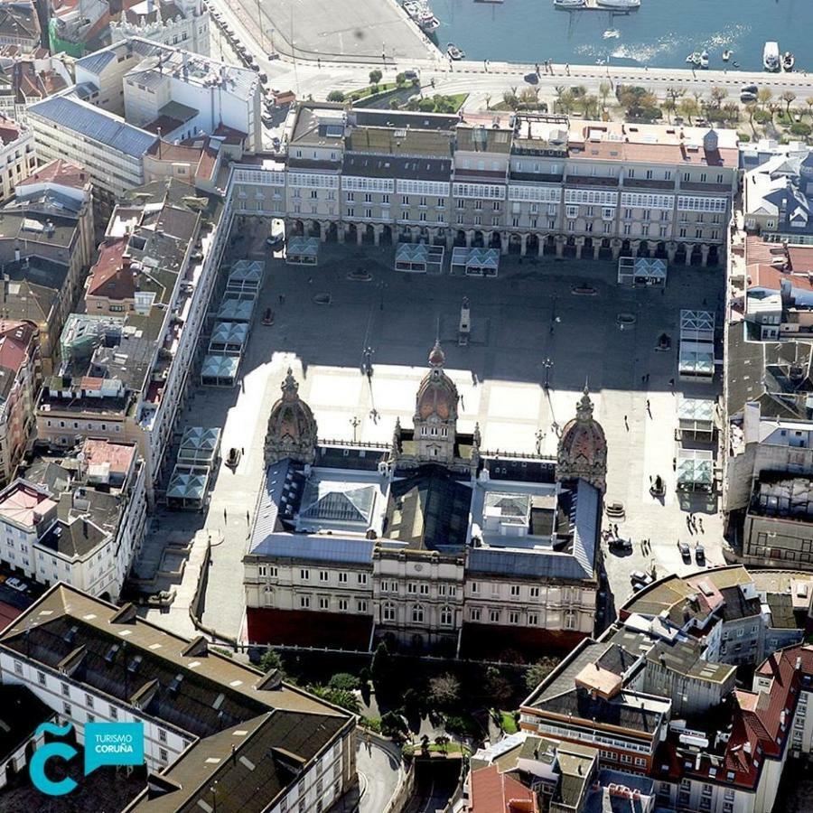 Apartament Apartamento En Pleno Centro A Coruña Zewnętrze zdjęcie